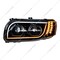 United Pacific High Power Led  In.Blackout In. Headlight W/16 Led Turn & 57 Led Bar For 2008-15 Pb 388 & 2008-2021 31146 - alternate 5